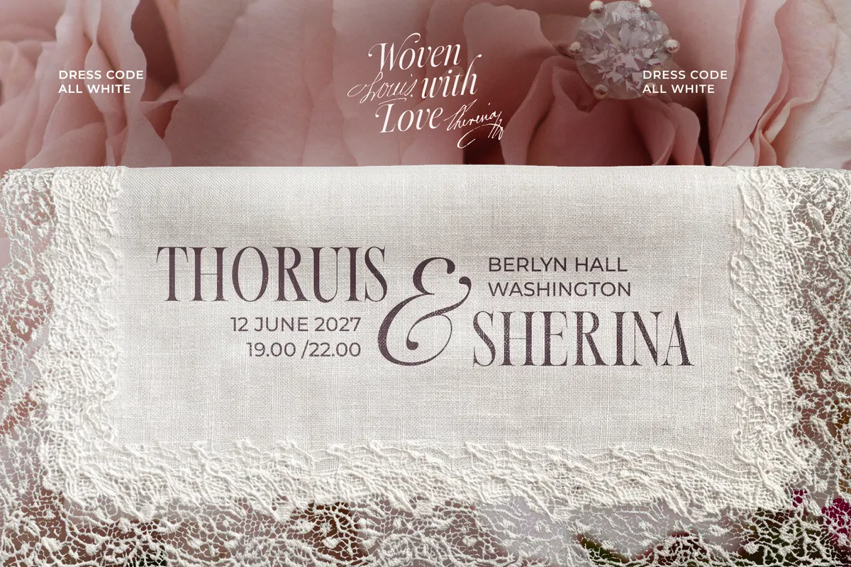 Poetic Always - Tall Elegant Serif Typeface