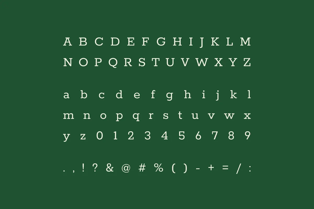 Rokkitt - Free Vintage Slab Font Family