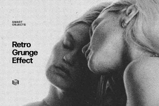 Retro Grunge Photo Effect