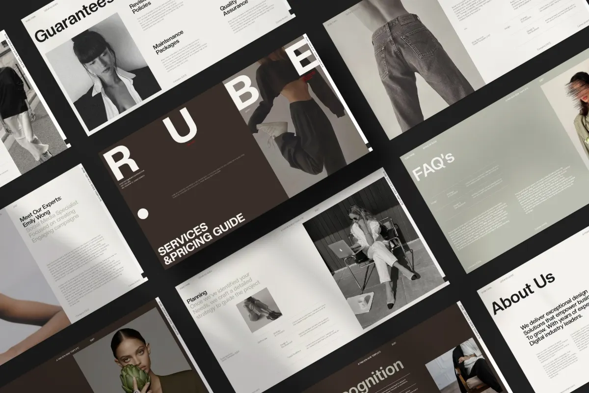 RUBE - Fashion Services Guide Presentation