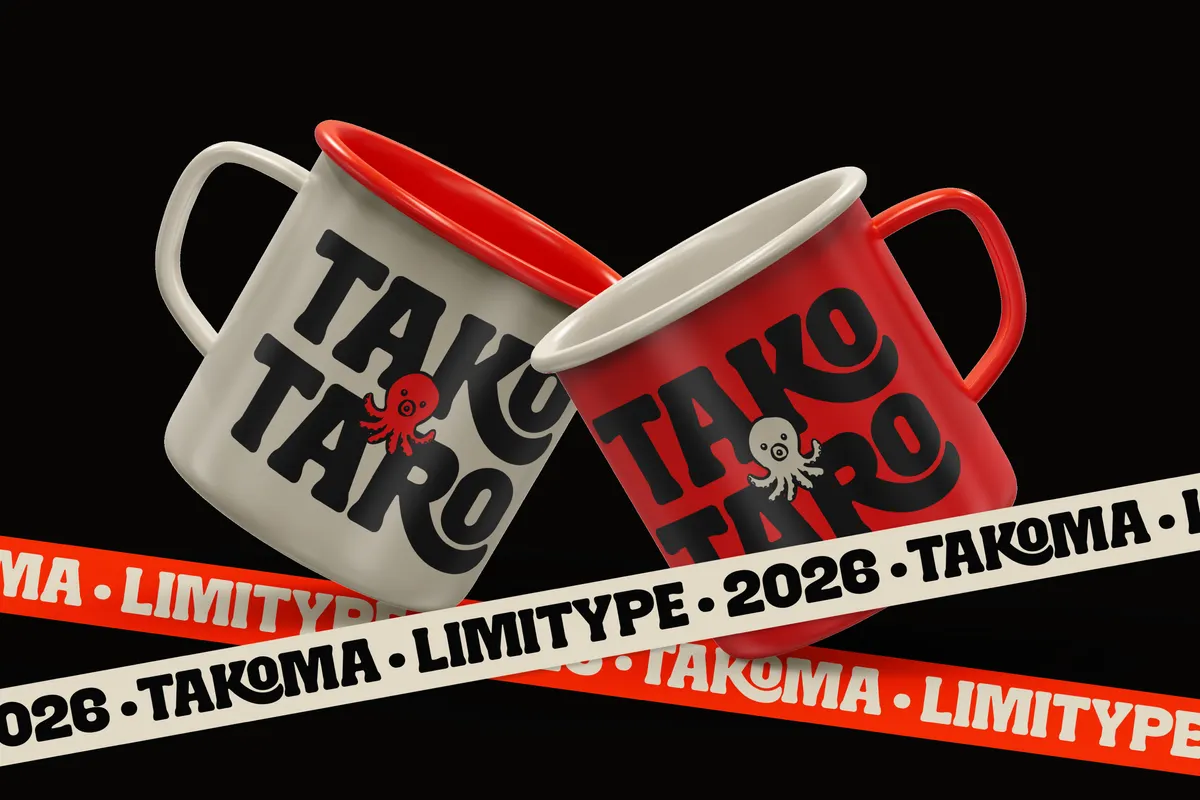 Takoma - Bold Retro Display Font