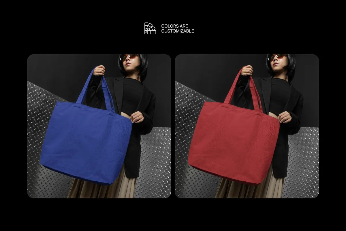 L-Size Tote Bag Mockup