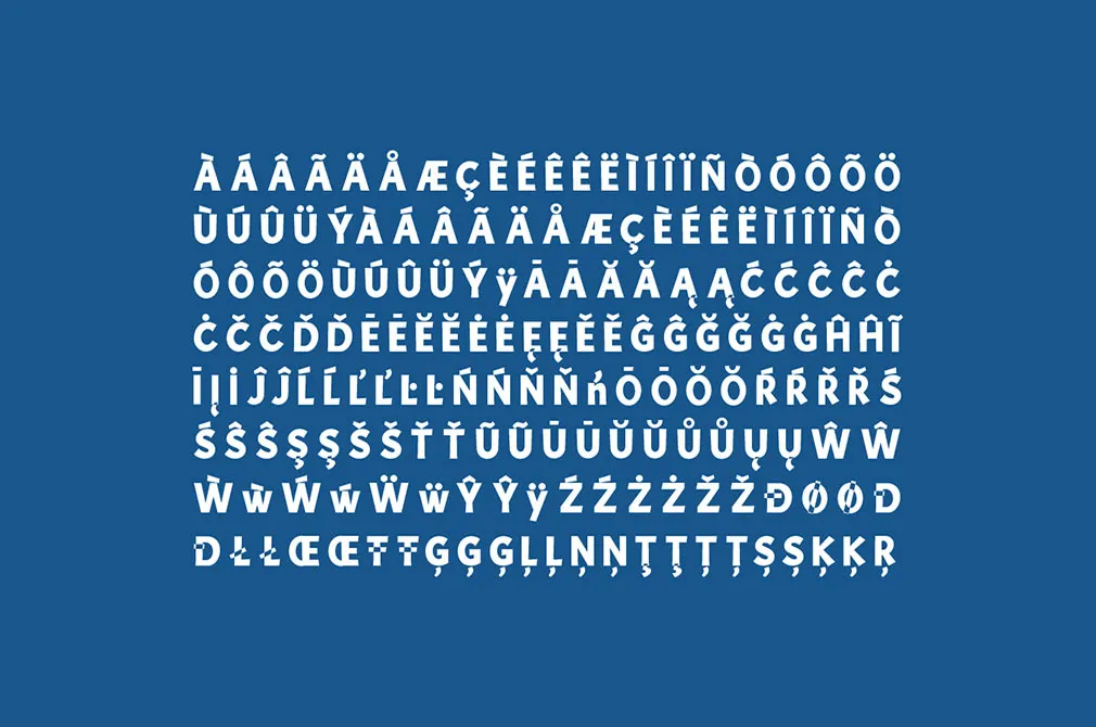 Blue Lagoon Decorative Font