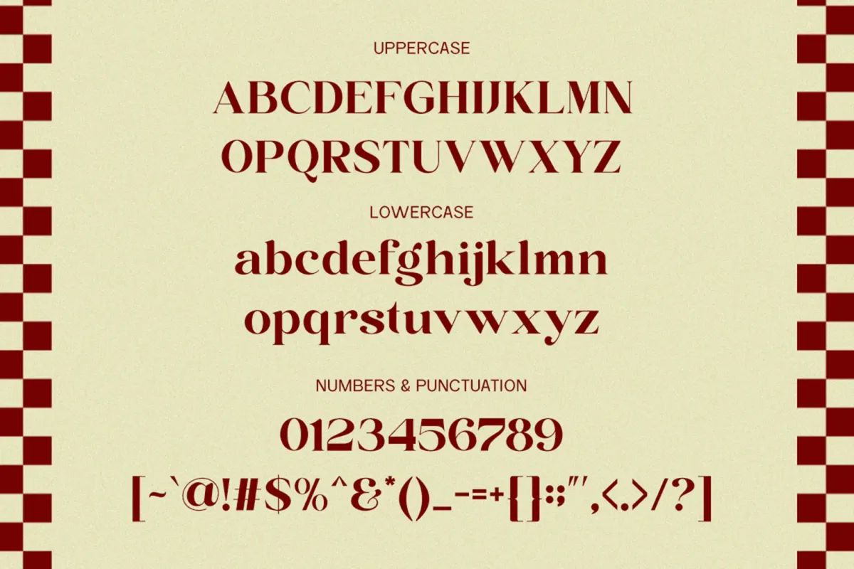 Sora Carnel - Retro Serif Font