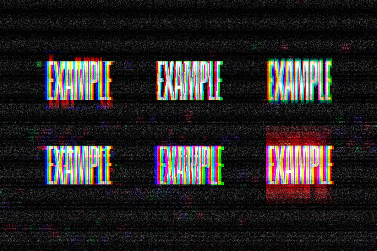 Glitch Effects Bundle