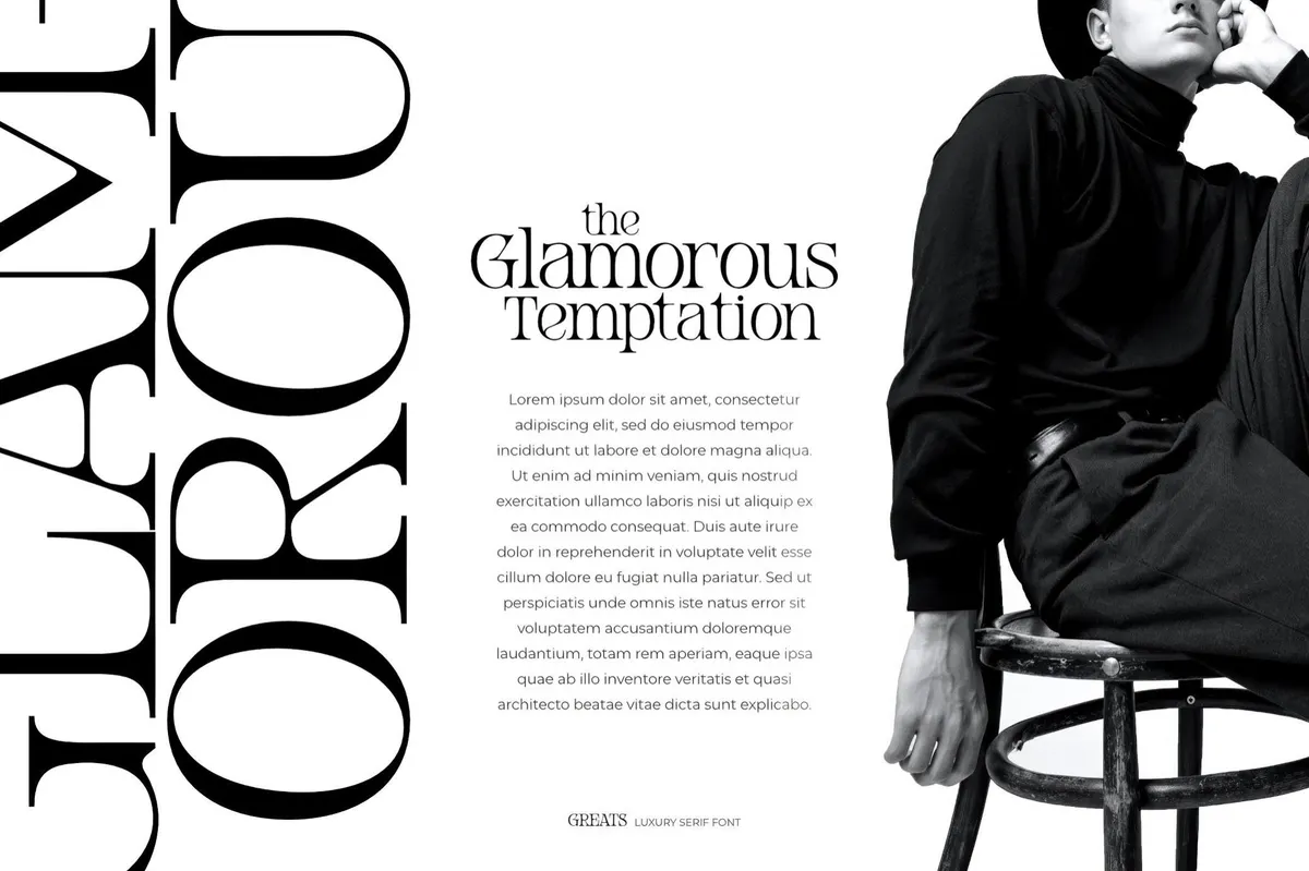 Greats — Luxury Serif Font
