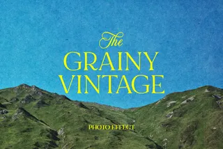 Grainy Vintage Photo Effect