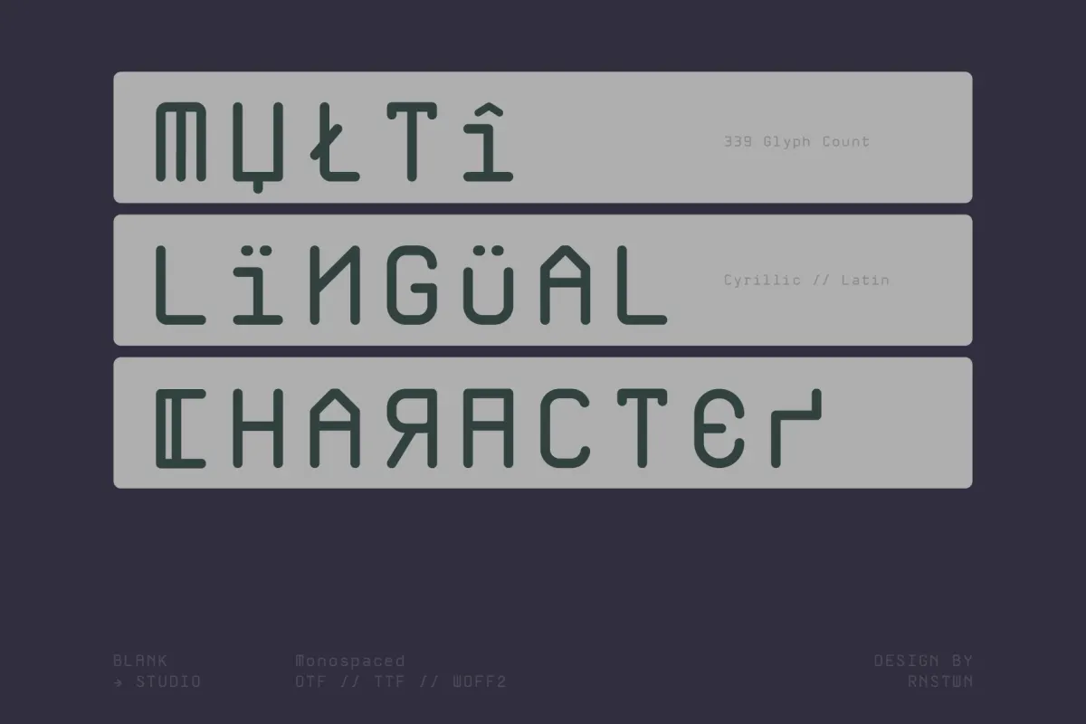 Circula Mono - Rounded Monospace Sans Font