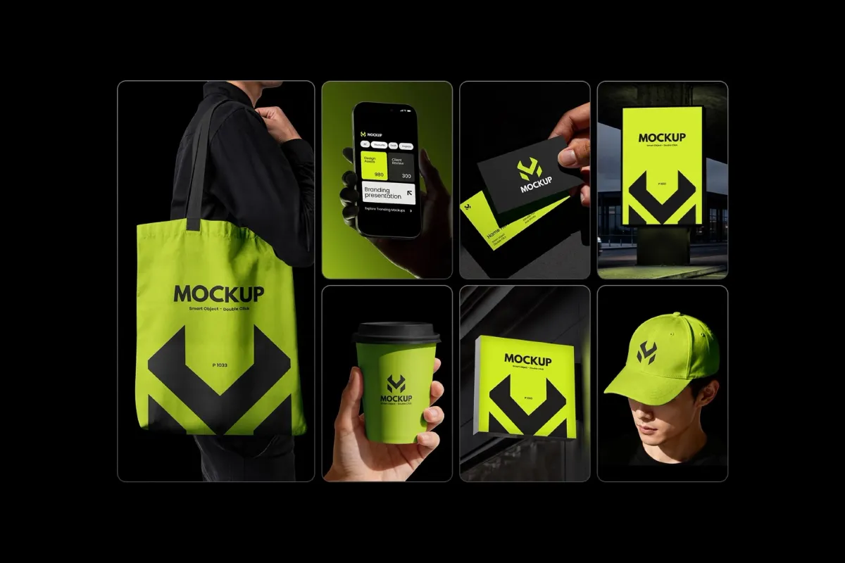 Branding Identity Mockup Set Vol.2