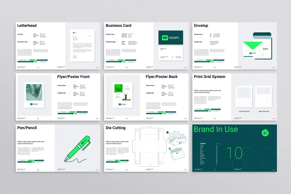 Brand Guidelines Presentation Template