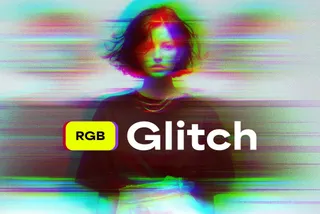 RGB Glitch Photo Effect