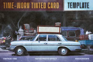 Time-Worn Tint Photo Effect