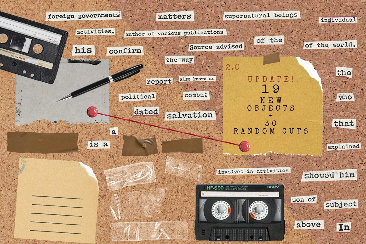 Criminal Bureau Collage Kit