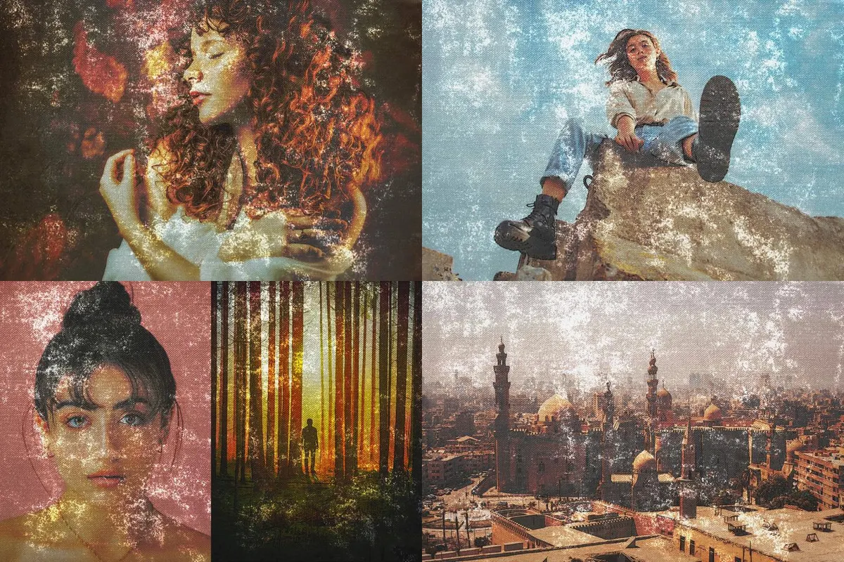16 in 1 Vintage Photo Effects Collection