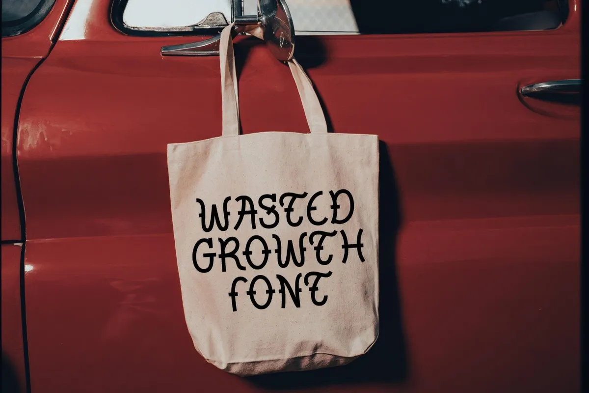 TF Wasted Growth — Display Font