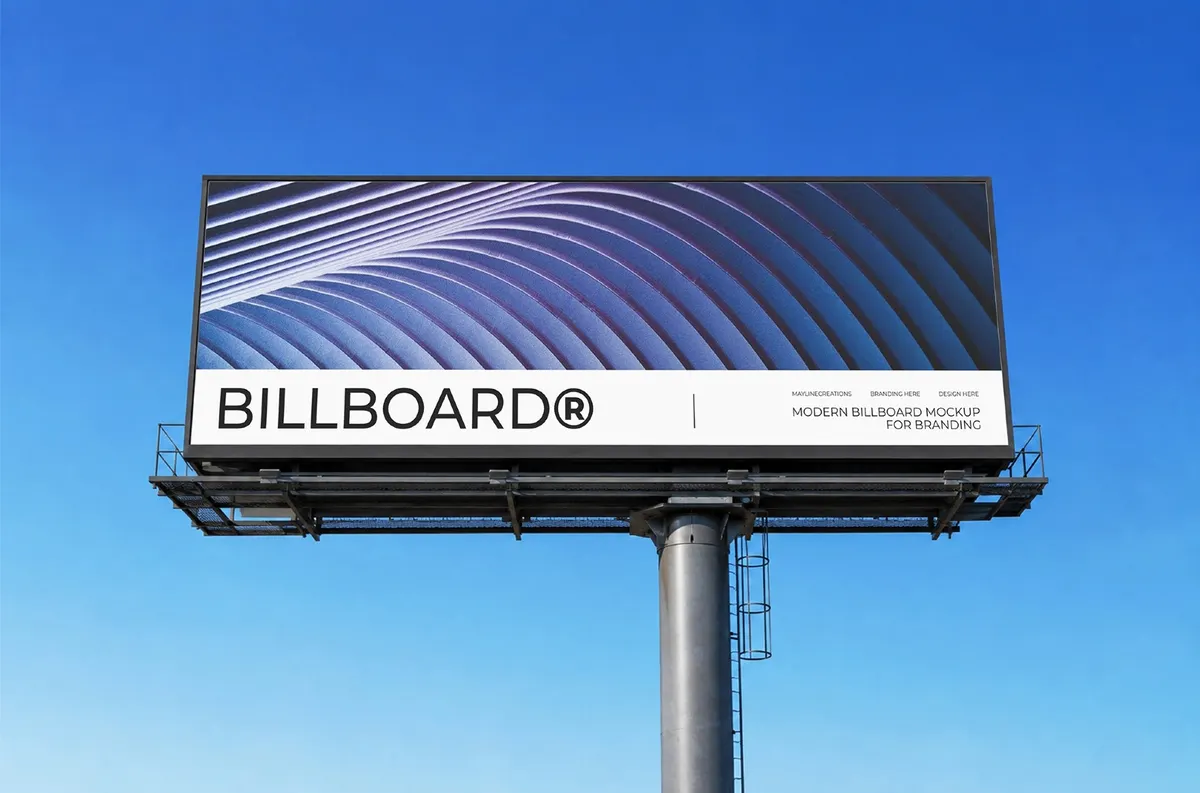 Hoarding Billboard Mockup