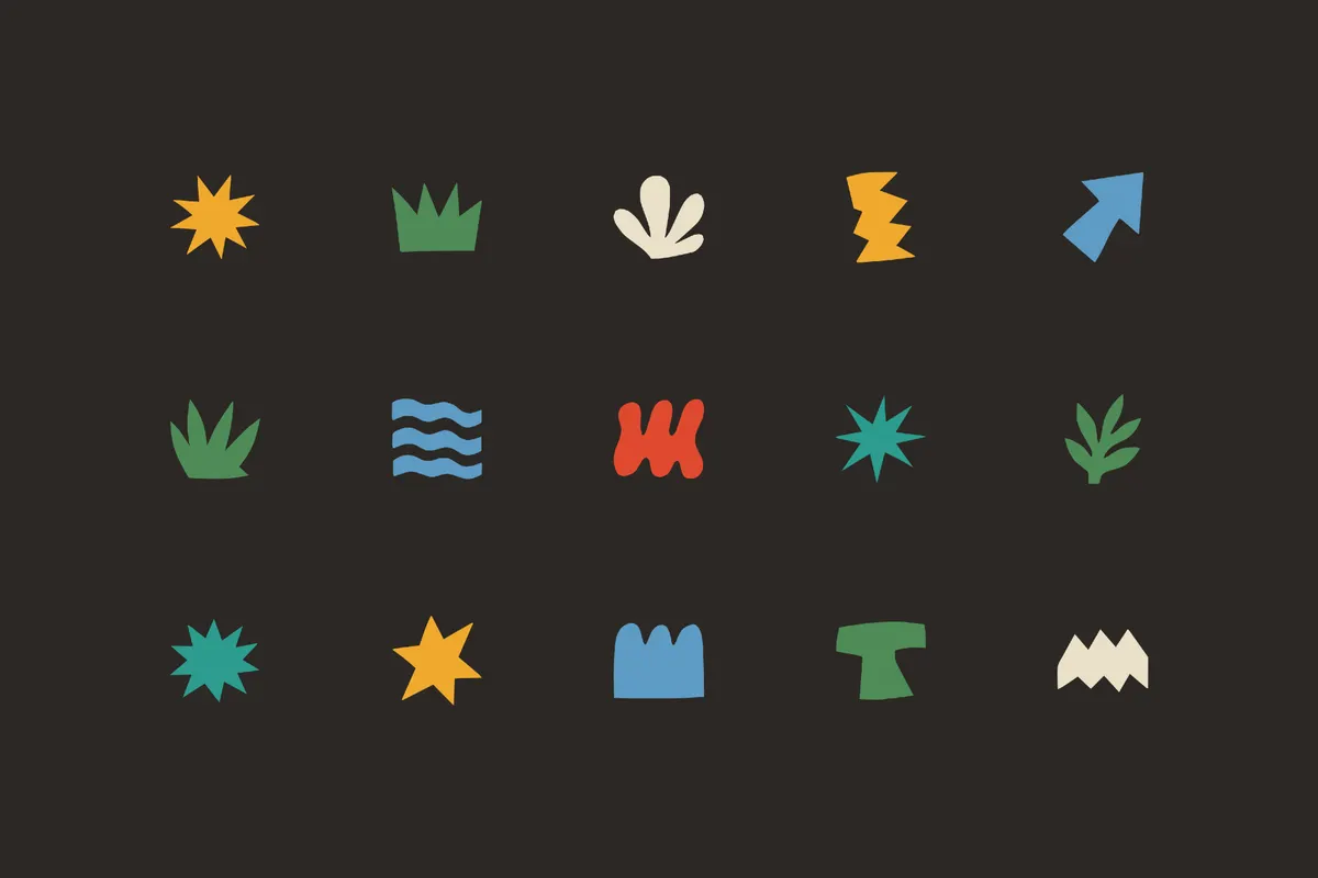 Wildform - Hand-Cut Abstract Shapes