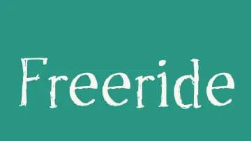 Freeride Grunge Serif