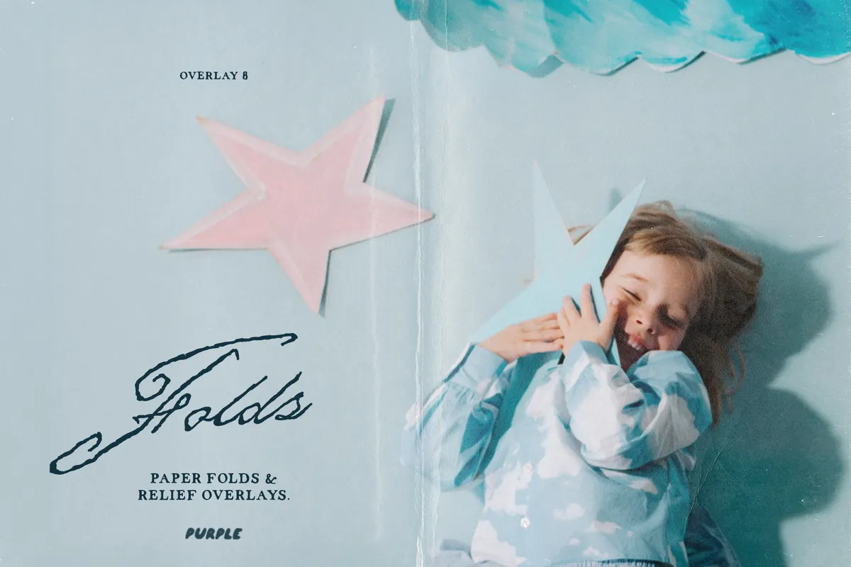 Paper Fold Overlays