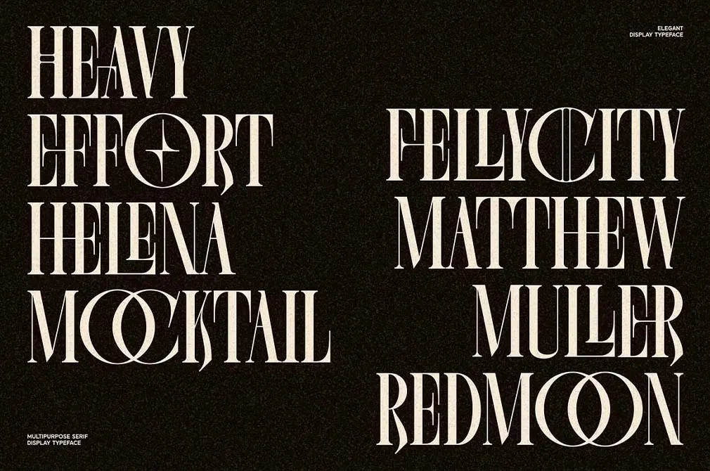 Chelion Display Serif