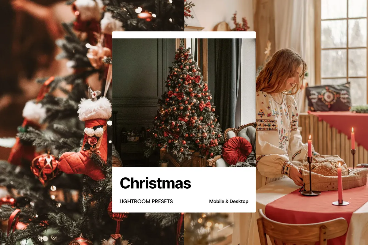 Christmas Lightroom Presets