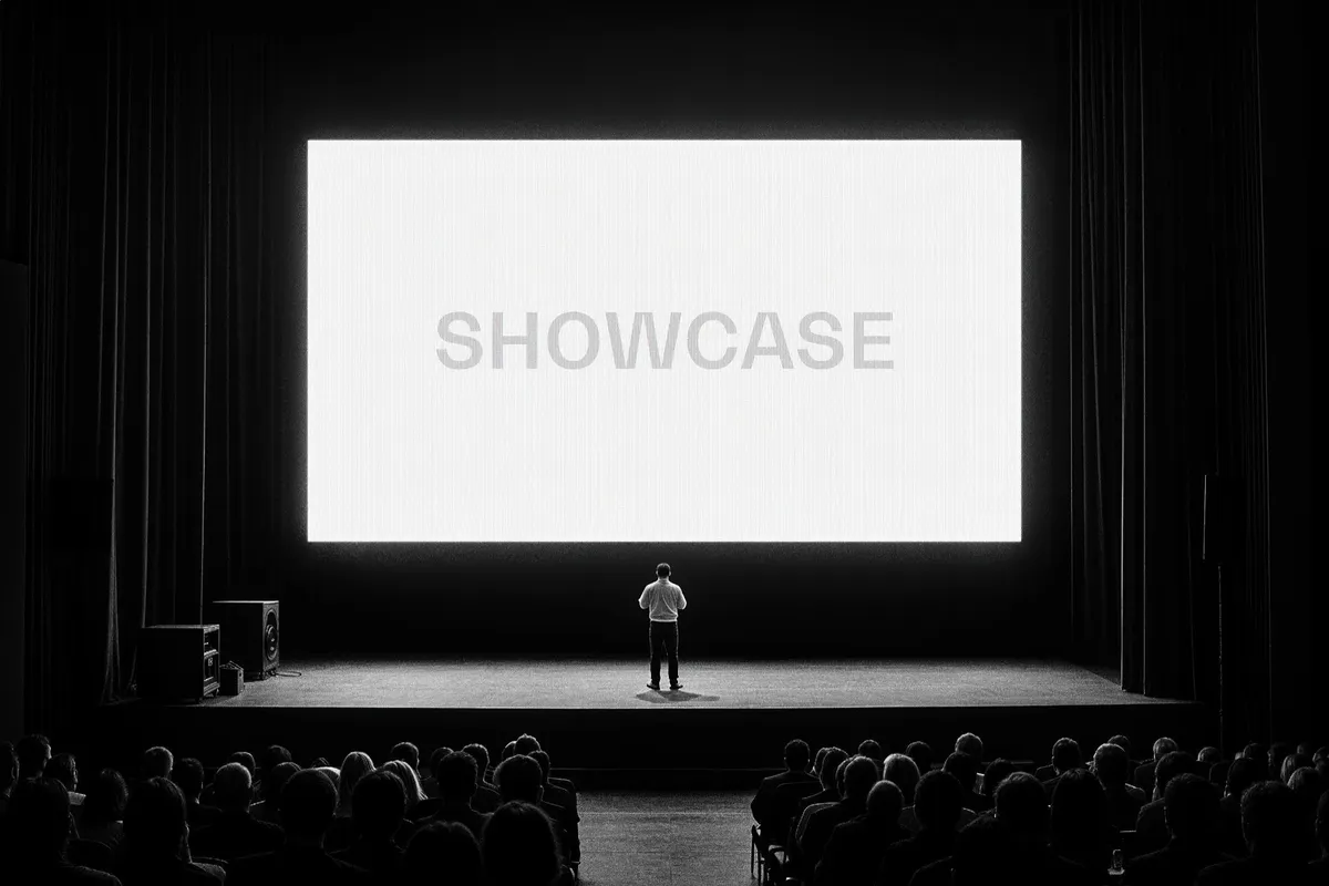 Stage Screen Mockup