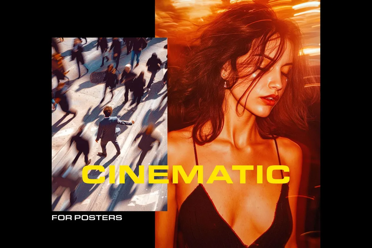 Cinematic Light Poster Effect