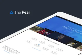 Pear Landing Page Template