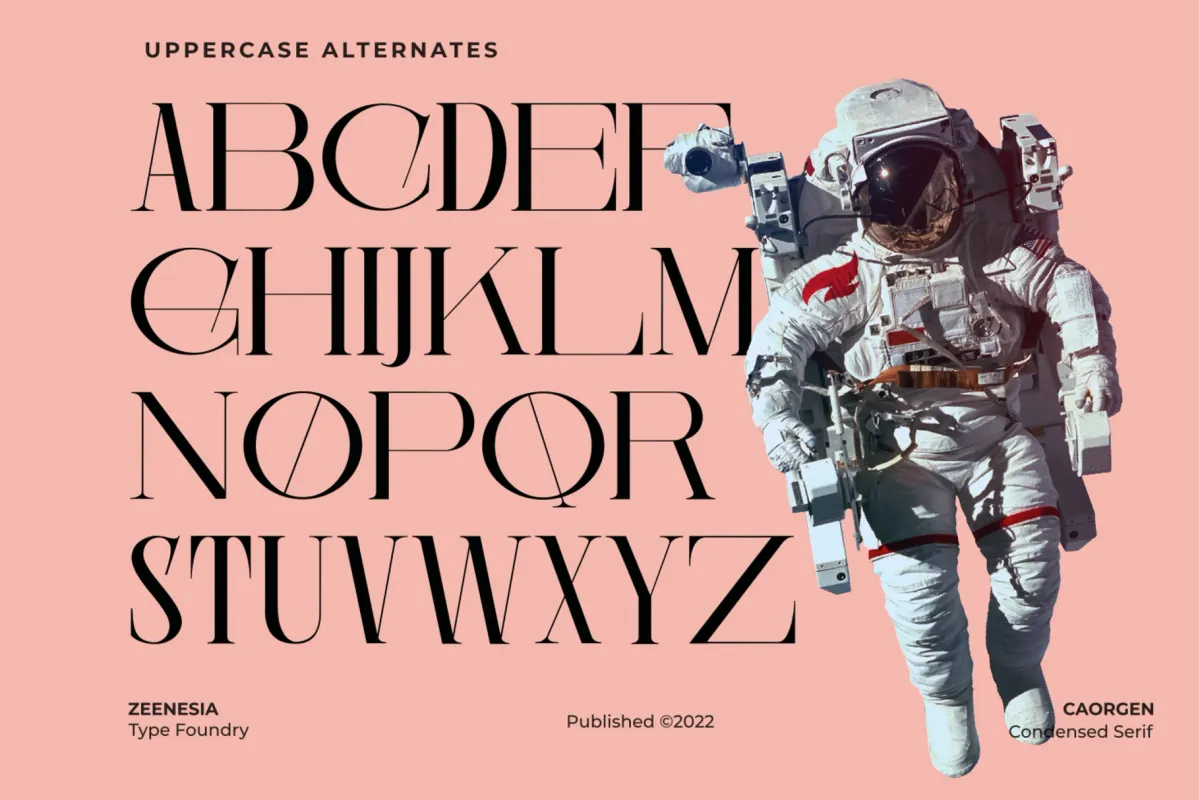 Caorgen - Fashion Display Serif Font