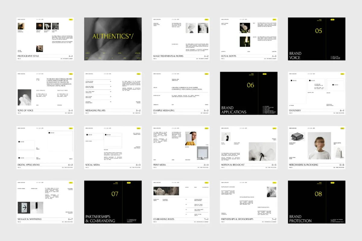 Luura - Brand Identity Guidelines Template
