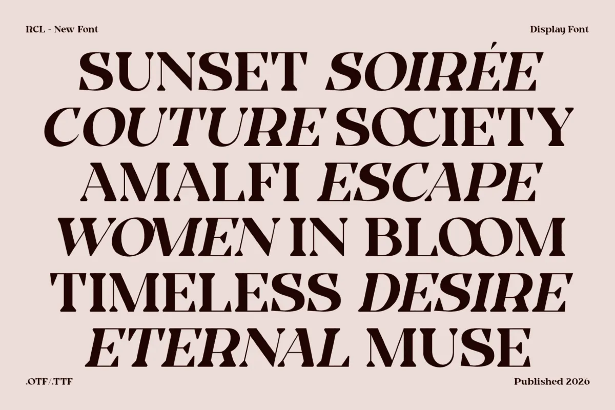 Kesiq – Elegant Modern Serif Display Font