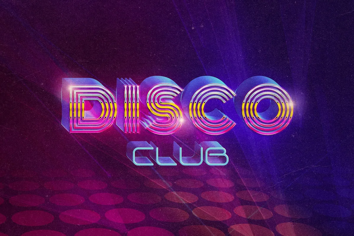 Back to the 80s Retro Text Effects