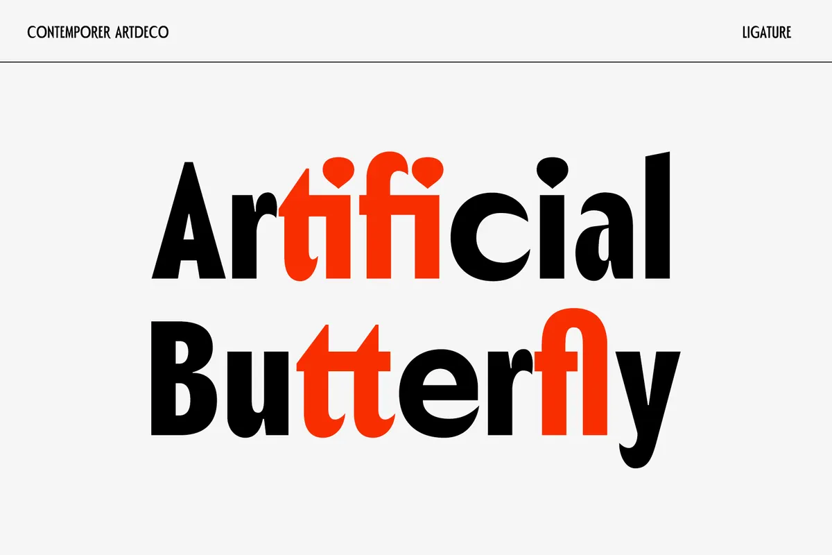 Polienz - Art Deco Sans Serif Family