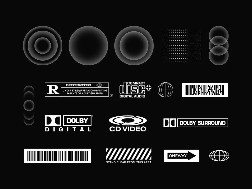 WHYTE Collage Graphic Pack
