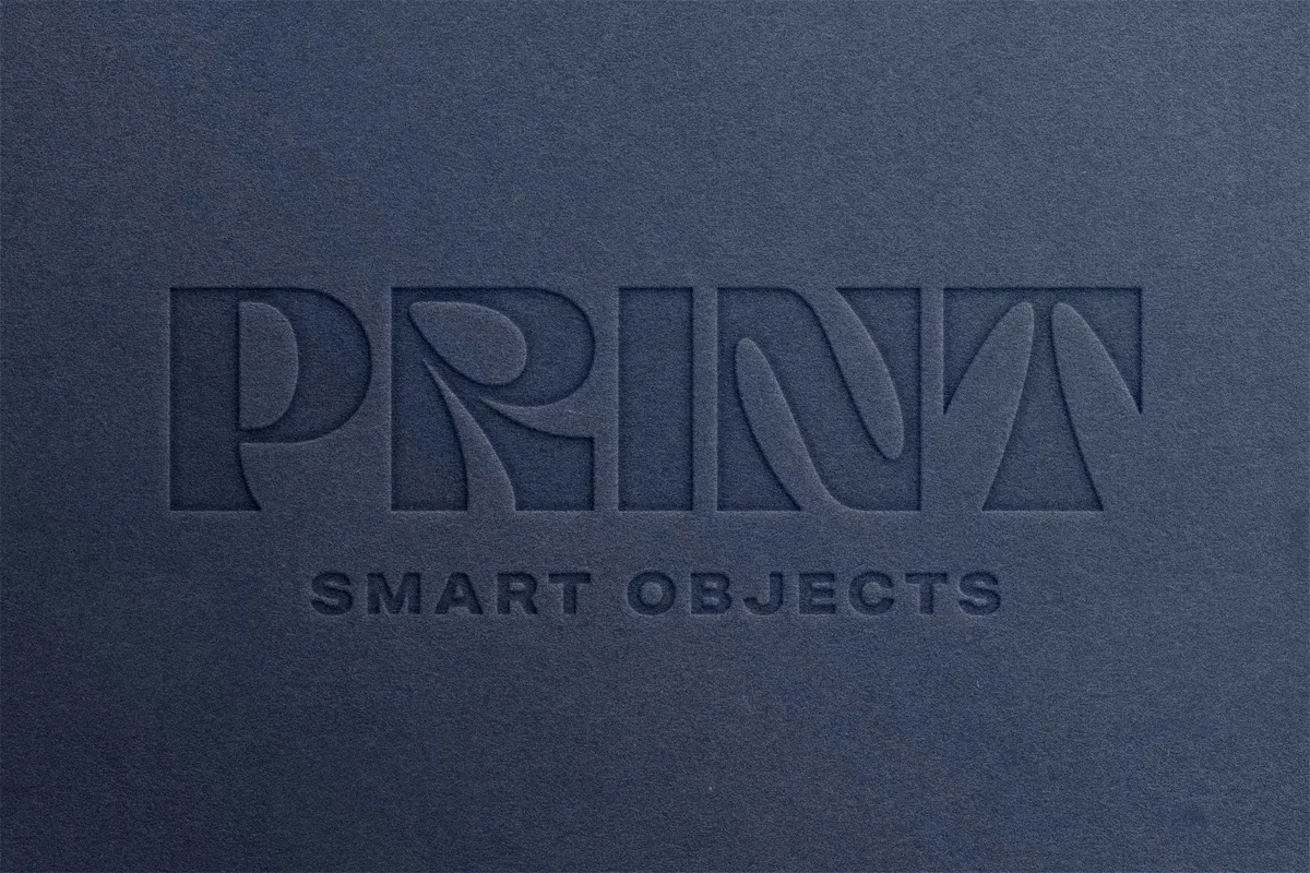 Debossed Print Text Effect