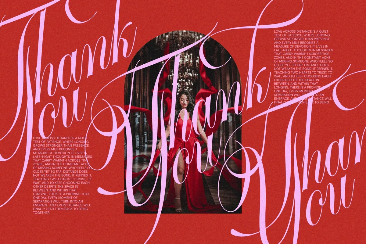 GEFUHATPIN — Elegant Calligraphy Font