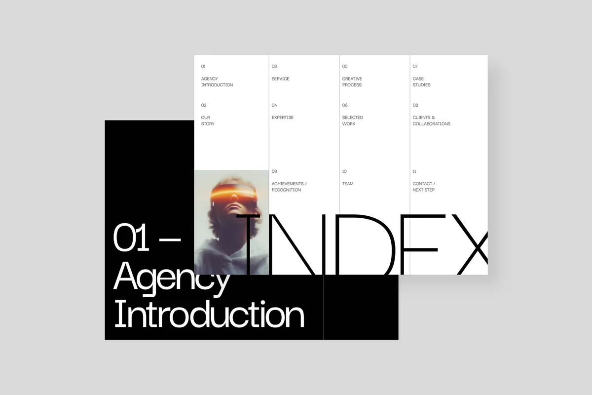Creative Agency Portfolio Template - Creax