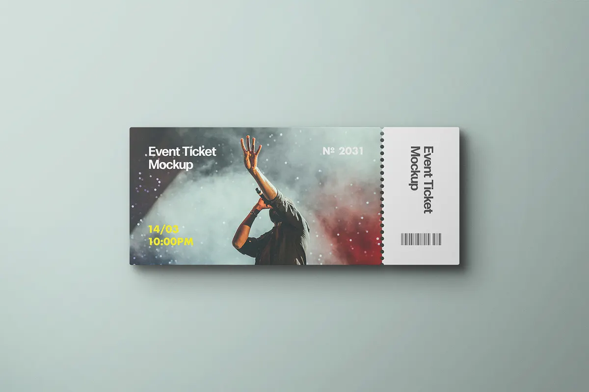 Event Tickets Mockup Set