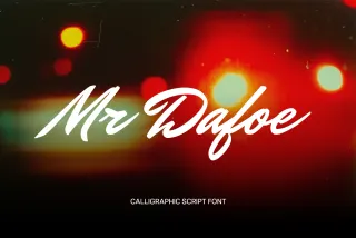 Mr Dafoe Font