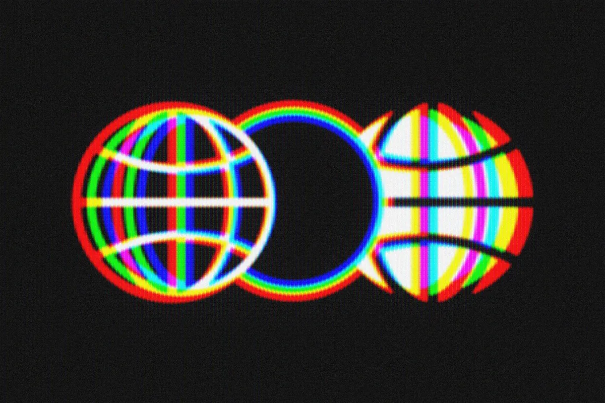 CRT Anaglyph Text Effect