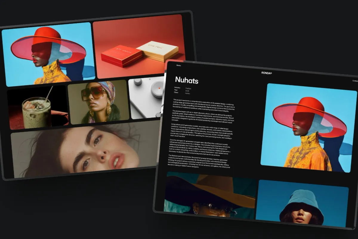 Ronda — AI Agency Portfolio Framer Template
