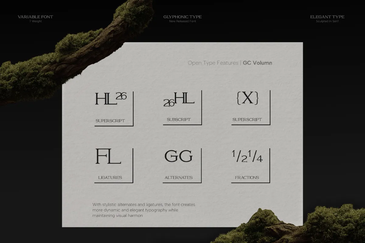 GC Volumn - Elegant Serif Font