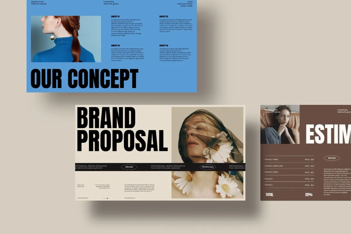 Brand Proposal Presentation Template