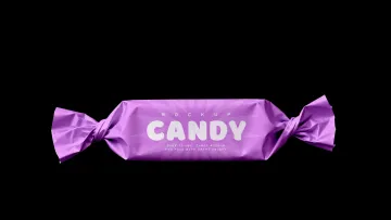 Wrapped Candy Mockup