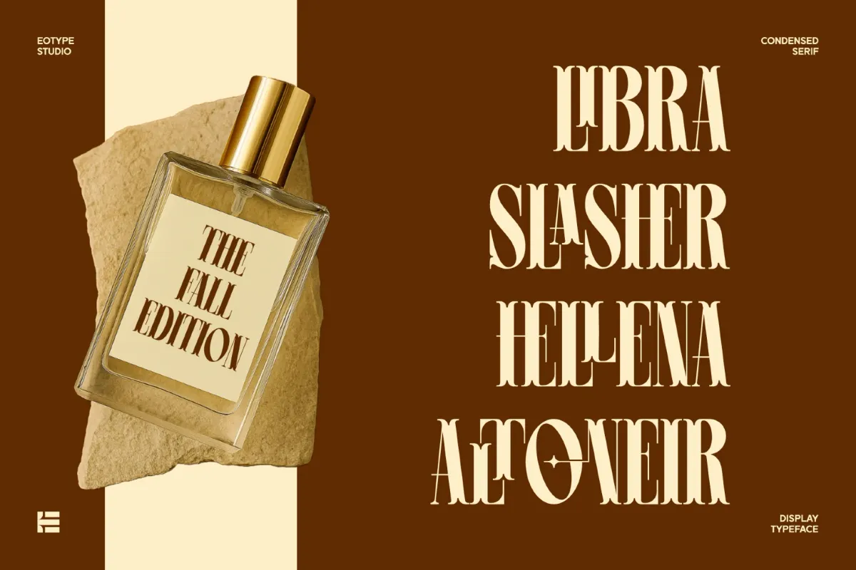 Leonice - Elegant Condensed Serif Font