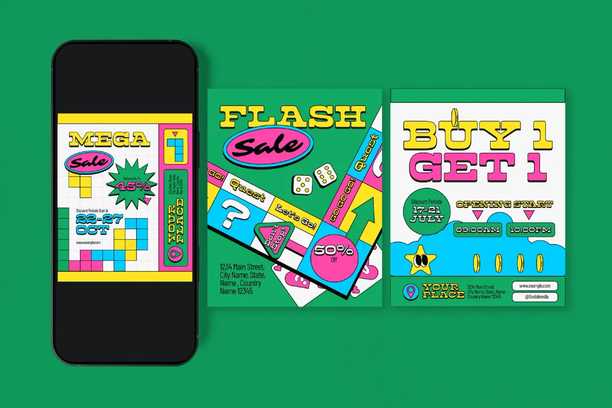 Games Square Banner