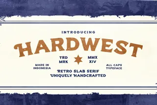 Hardwest Retro Slab Serif