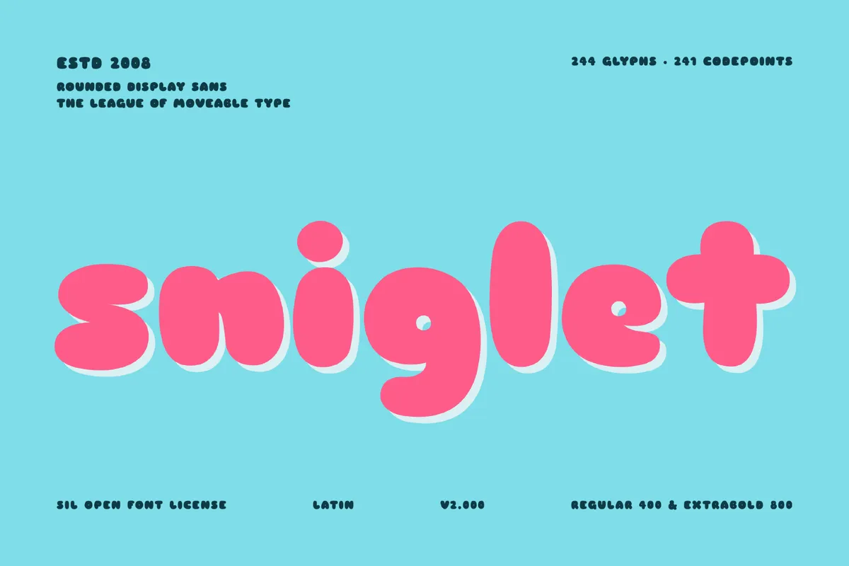 Sniglet - Free Puffy Font