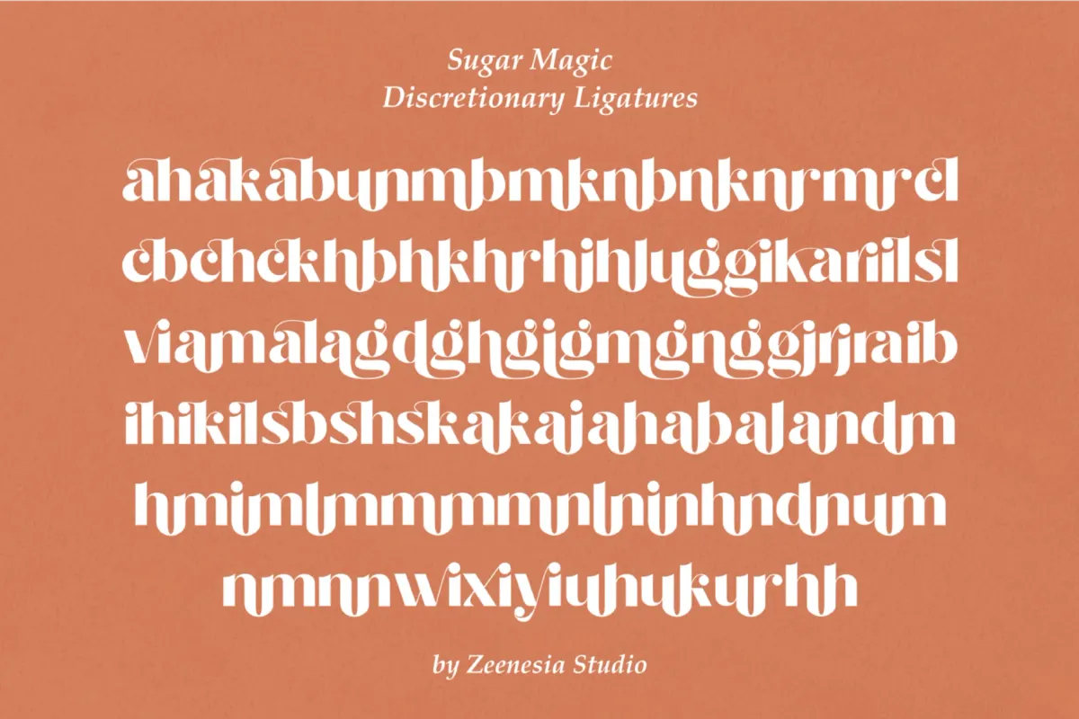 Sugar Magic - Fashion Editorial Font