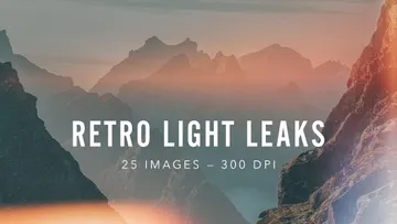 Retro Light Leaks Set